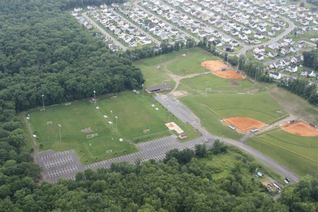 Ariel View of Fields at Kristi Babcock Park